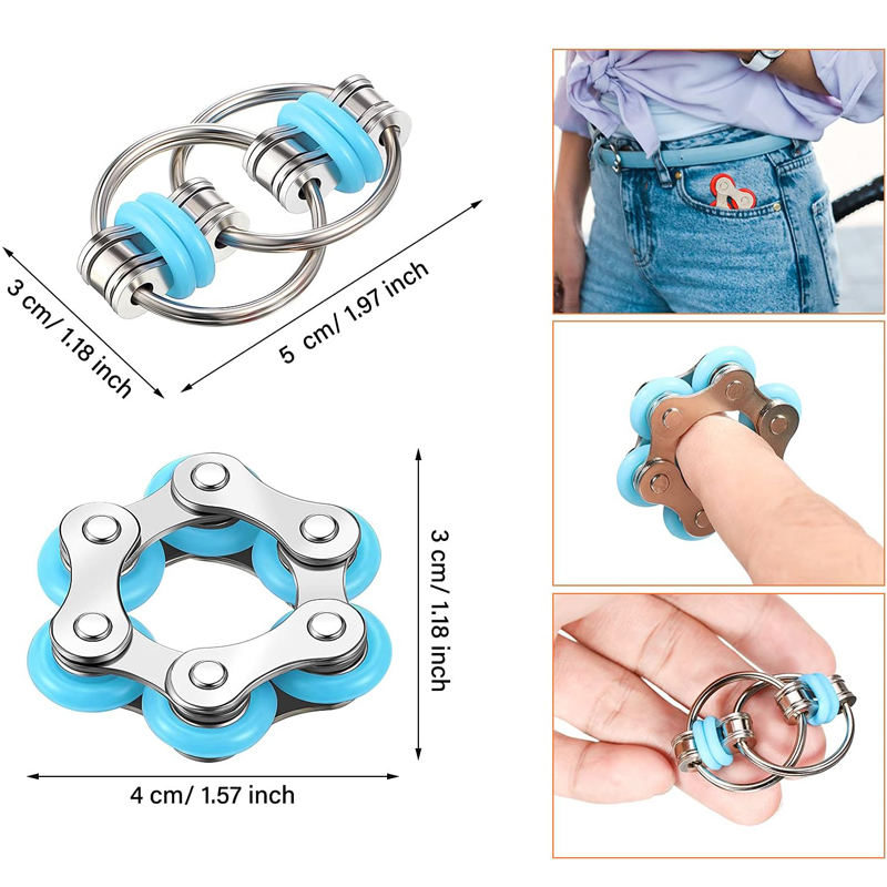 Fidget Toys Set Includes 2PCS  - огляд і ціна Roller Chain