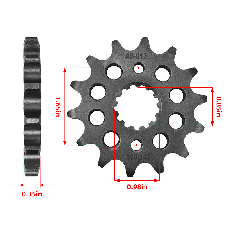 Motorcycle 530 Front Rear Chai - огляд і ціна 530 Chain