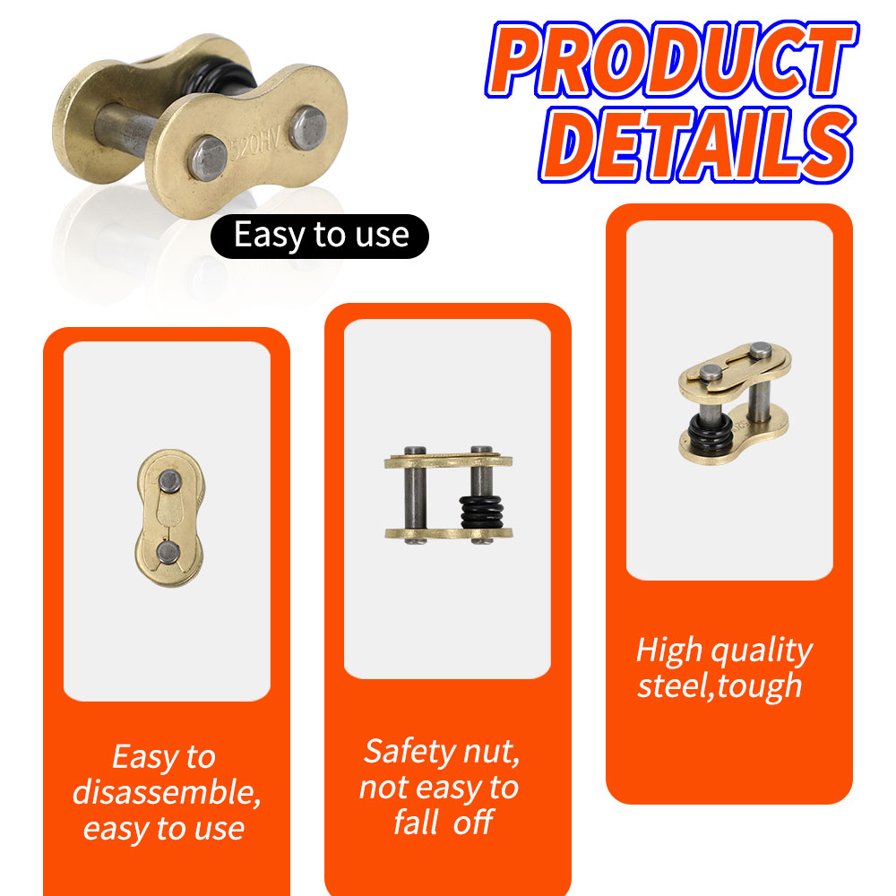 Motorcycle Chain Buckle Ring L - огляд і ціна 530 Chain