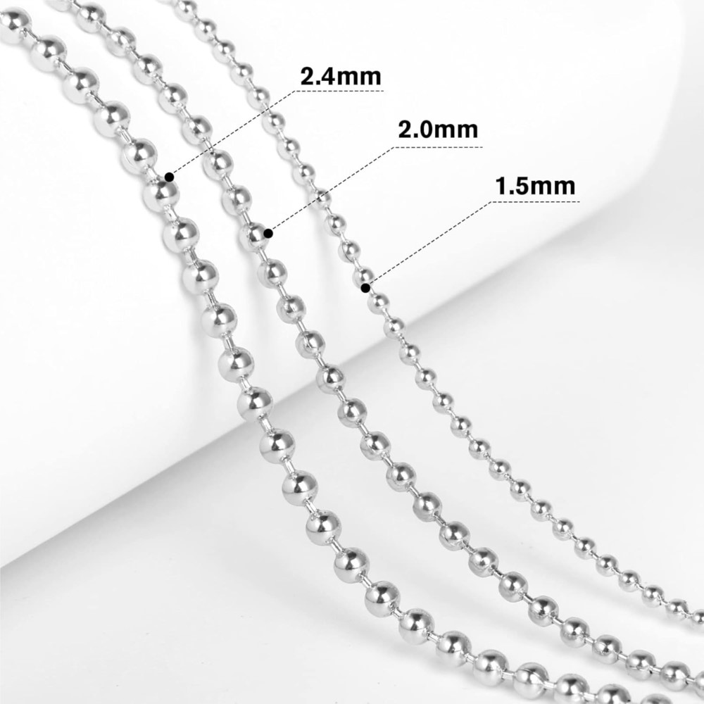 10m Stainless Steel Bead Ball  - огляд і ціна Roller Chain
