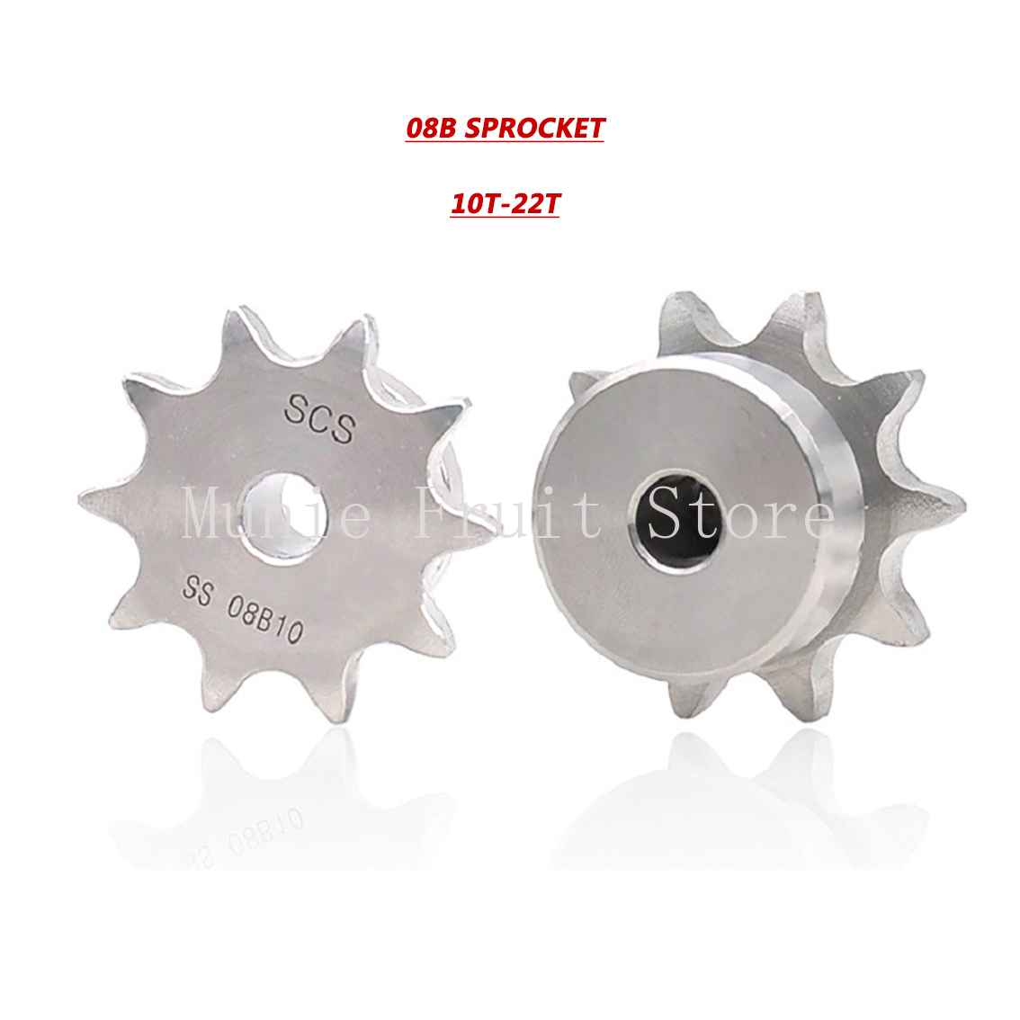 08B Sprocket 10-22 Teeth 12.7m - огляд і ціна Ansi Chain