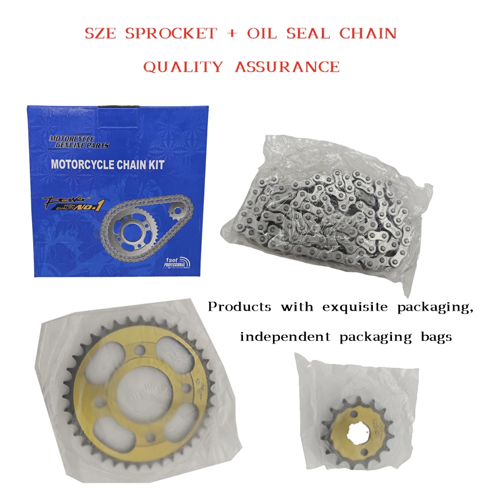 CG125 38T+15T 428H-102L Silent - огляд і ціна 428 Chain