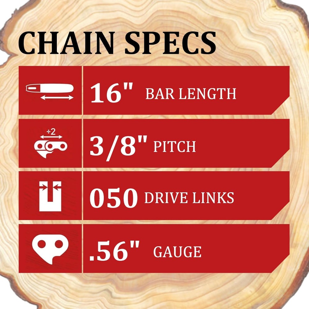16 Inch Multi-Blade Chainsaw C - огляд і ціна Ansi Chain